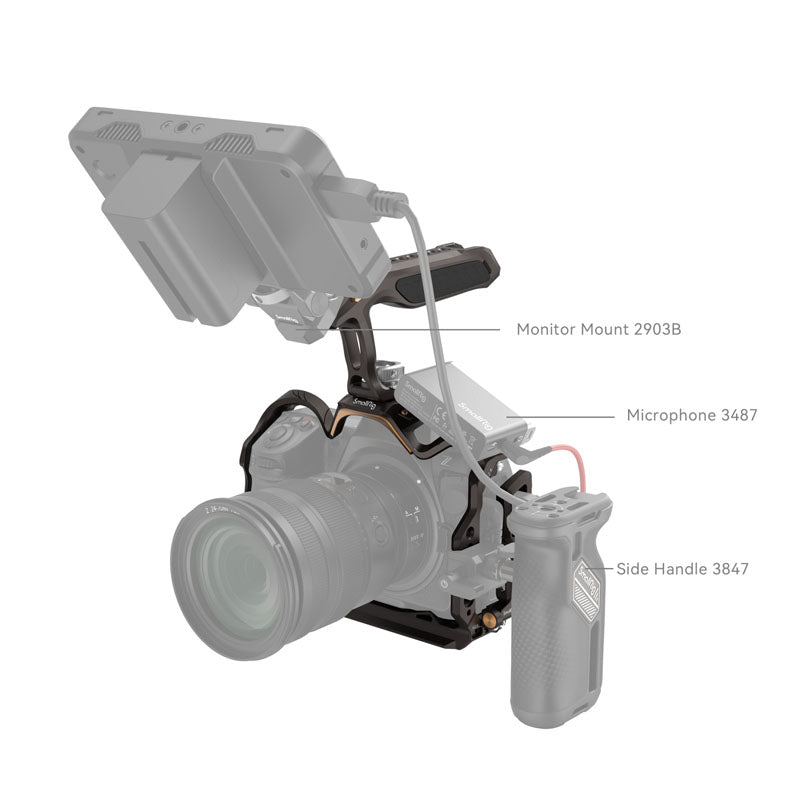 SmallRig 4317 "Night Eagle" Käfig-Kit für Nikon Z8