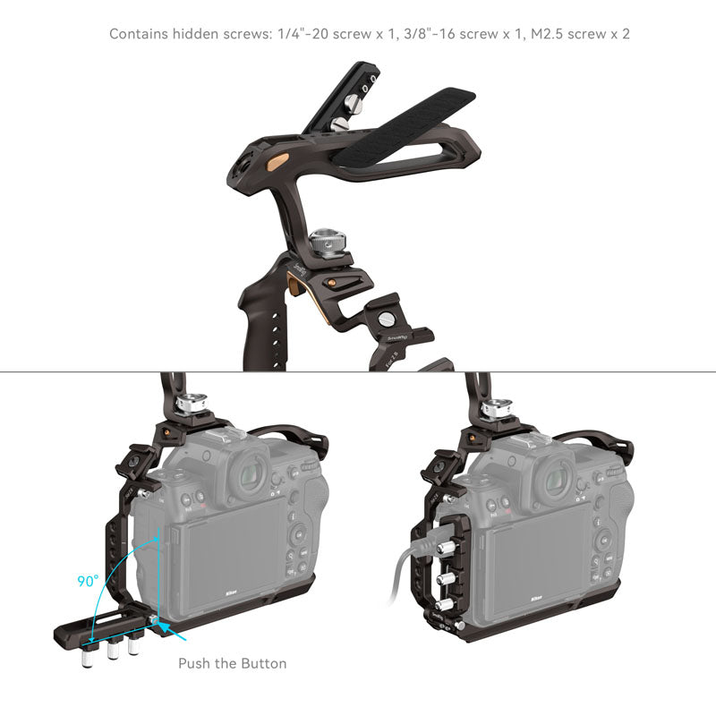SmallRig 4317 "Night Eagle" Käfig-Kit für Nikon Z8