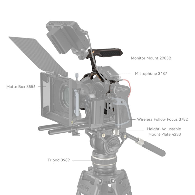 SmallRig 4317 "Night Eagle" Käfig-Kit für Nikon Z8