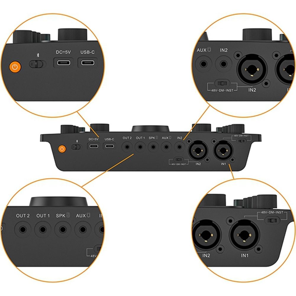 Comica Audio mixer for streaming, podcast and recording