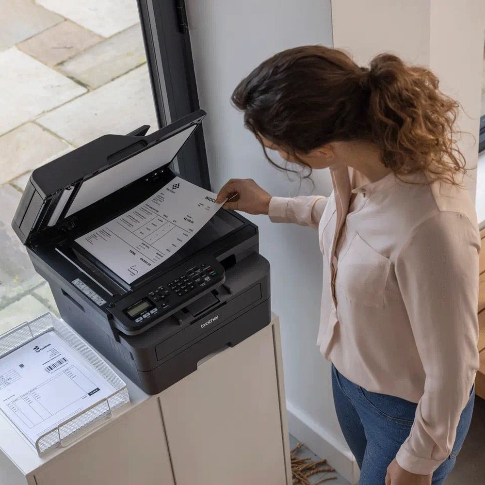 Brother MFC-L2800DW Compact all-in-one black and white laser printer