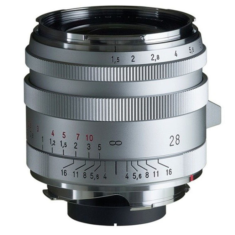 Voigtlander Nokton 1,5/28mm Typ I VM asphärisch, silber