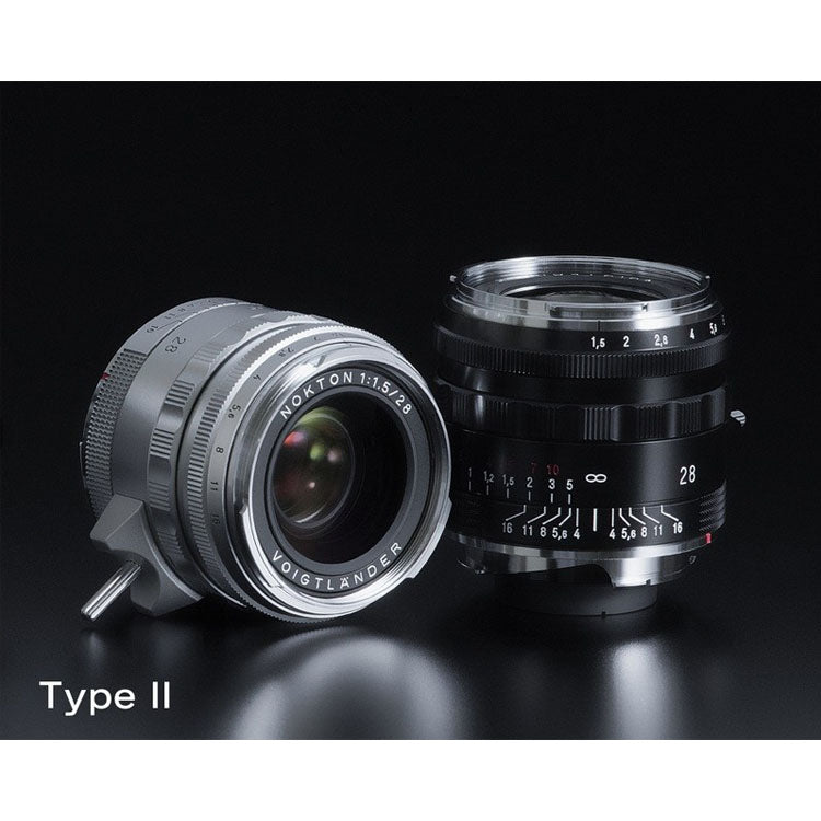 Voigtlander Nokton 1.5/28mm Type II VM aspherical, black