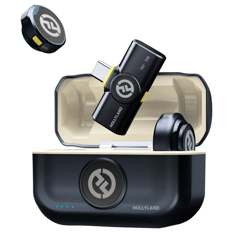 Hollyland Lark M2 mit USB-C Stecker (Duo, Shine Charcoal)