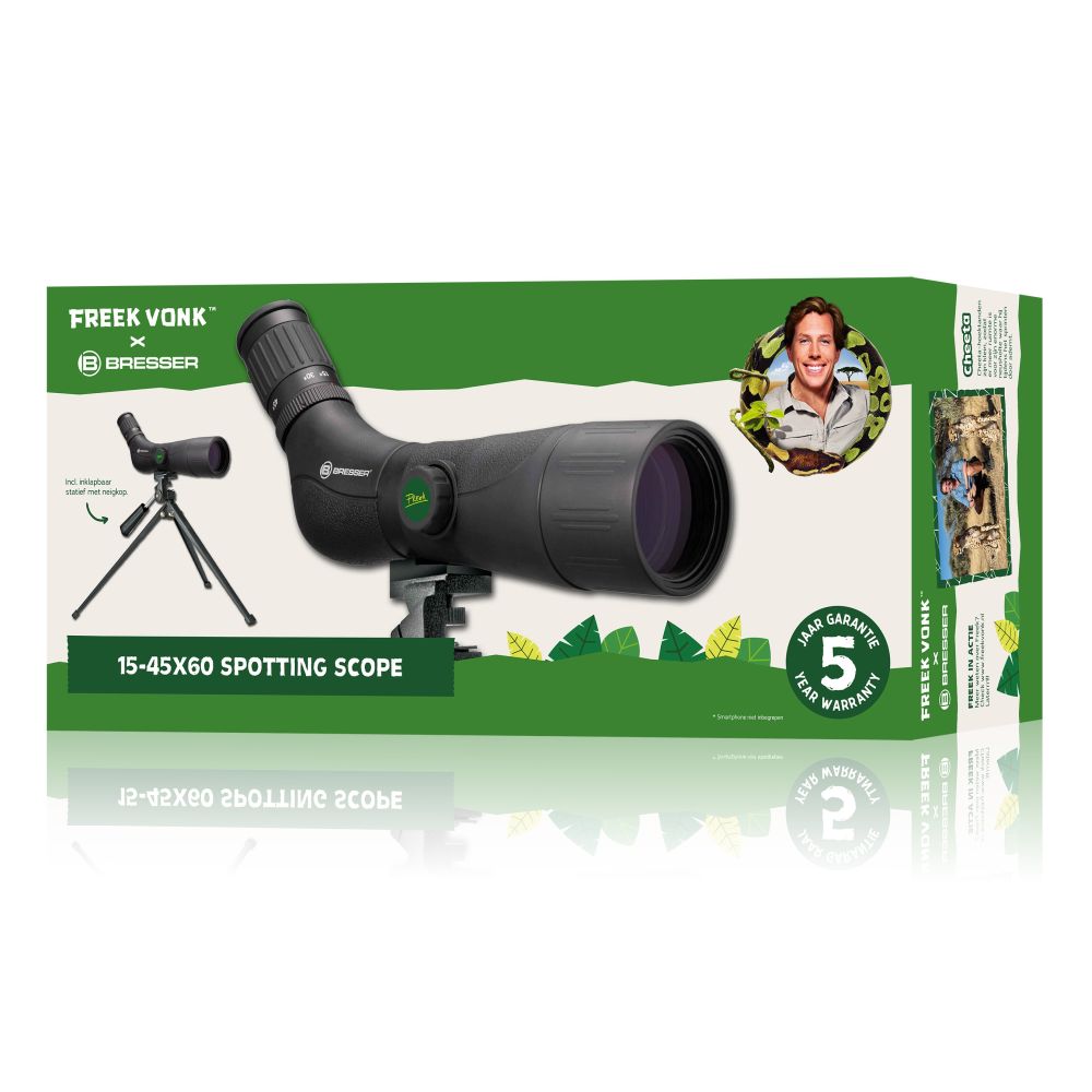Freek Spark x Bresser Spotting scope 15-45x60