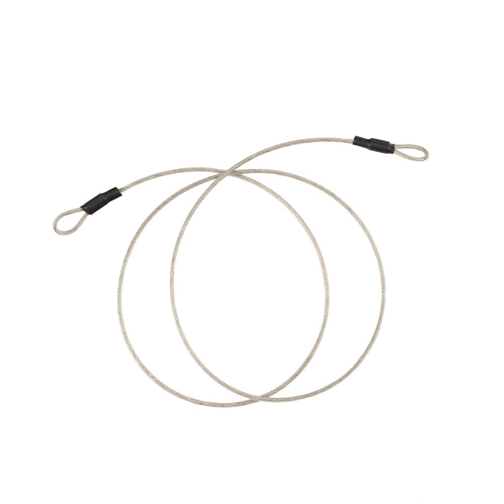 Caruba Safety cable steel with PVC coating, 1.2 m