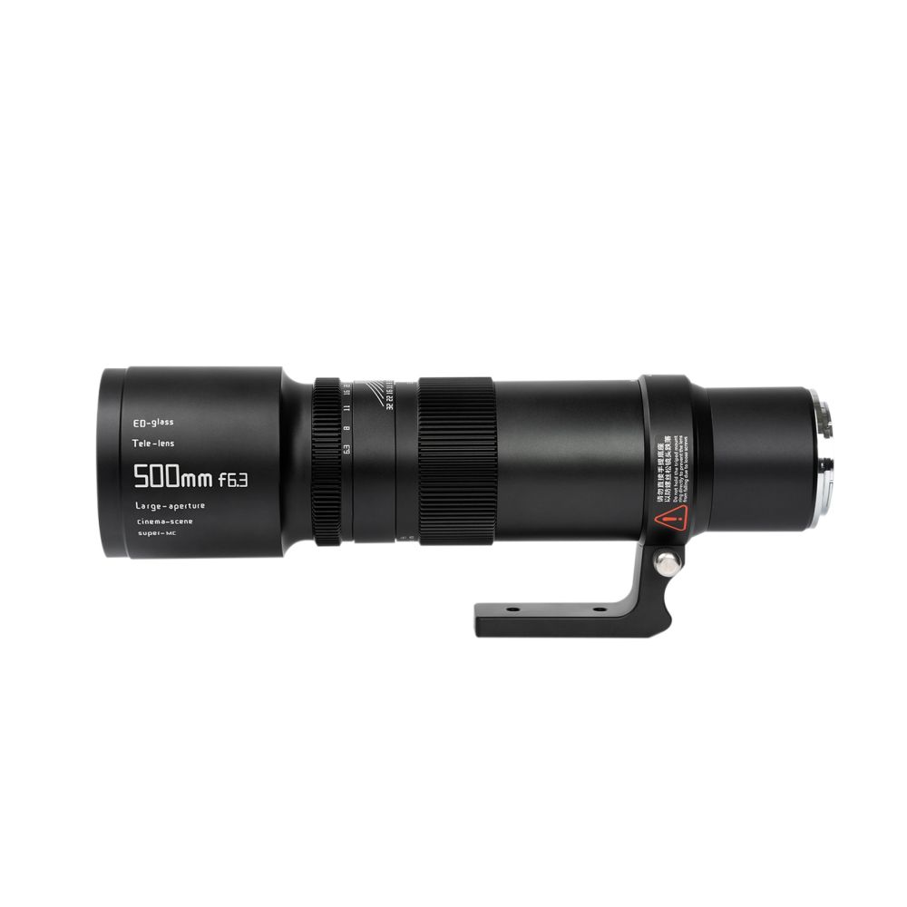 TTArtisan 500mm f/6.3 Fujifilm GFX mount Black