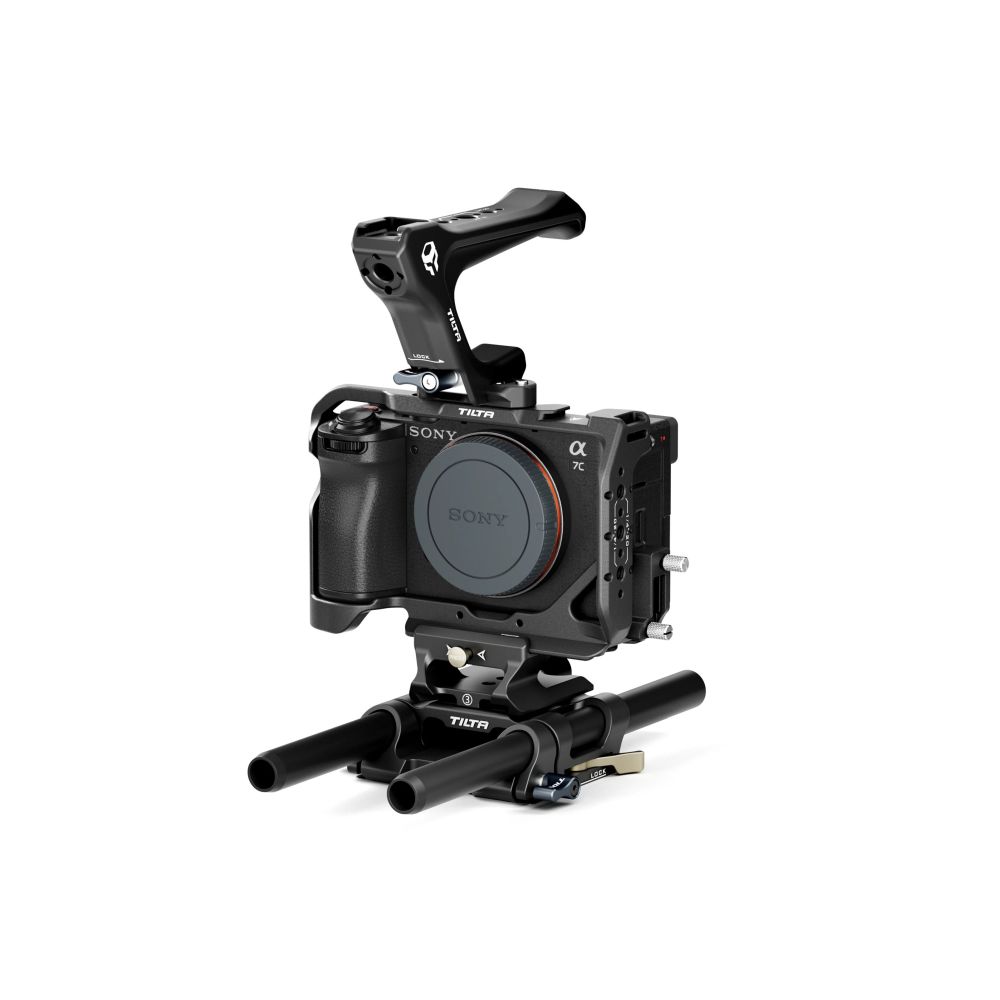 Tilta TA-T60-A-B Kamerakäfig für Sony a7C II / a7C R Basic Kit, schwarz