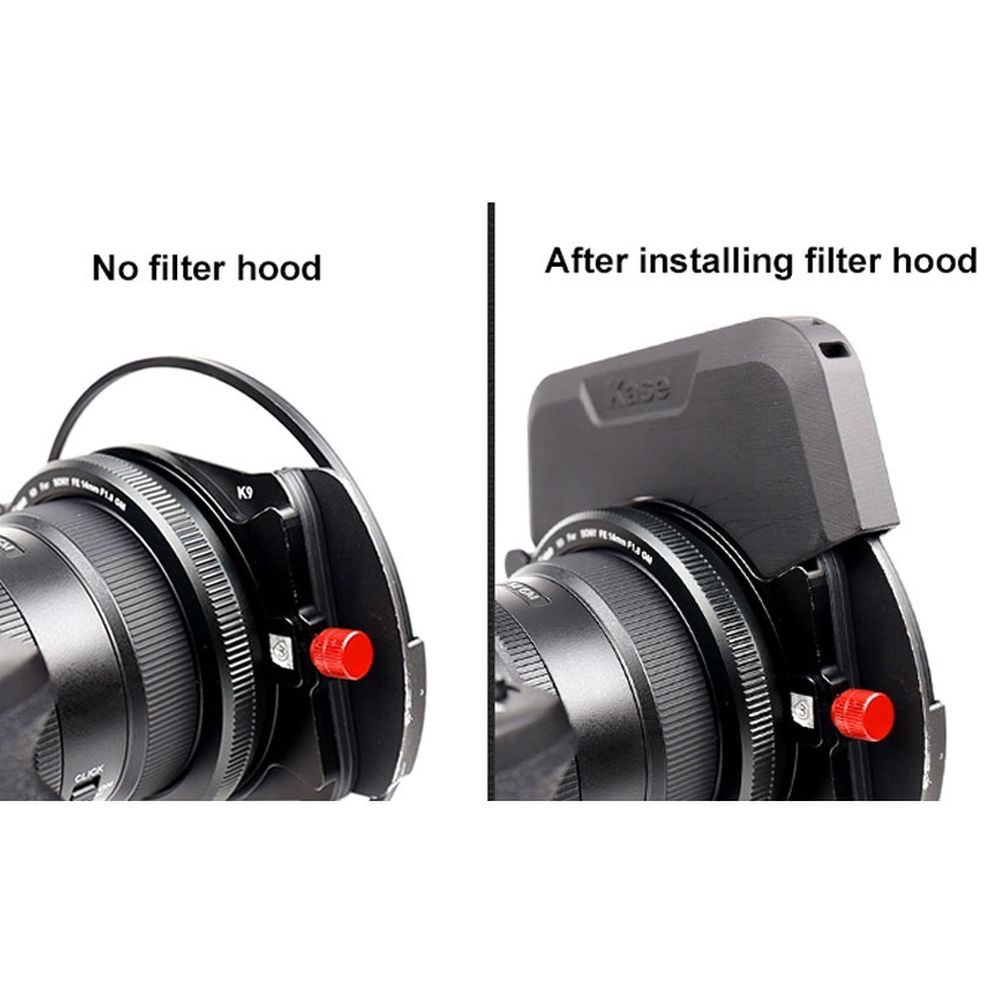 Kase K100 K9 Kit Sony 14mm F1.8 mit CPL