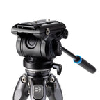 Benro Tortoise Carbon Tripod with S4PRO Video Head 34C Levelling Base