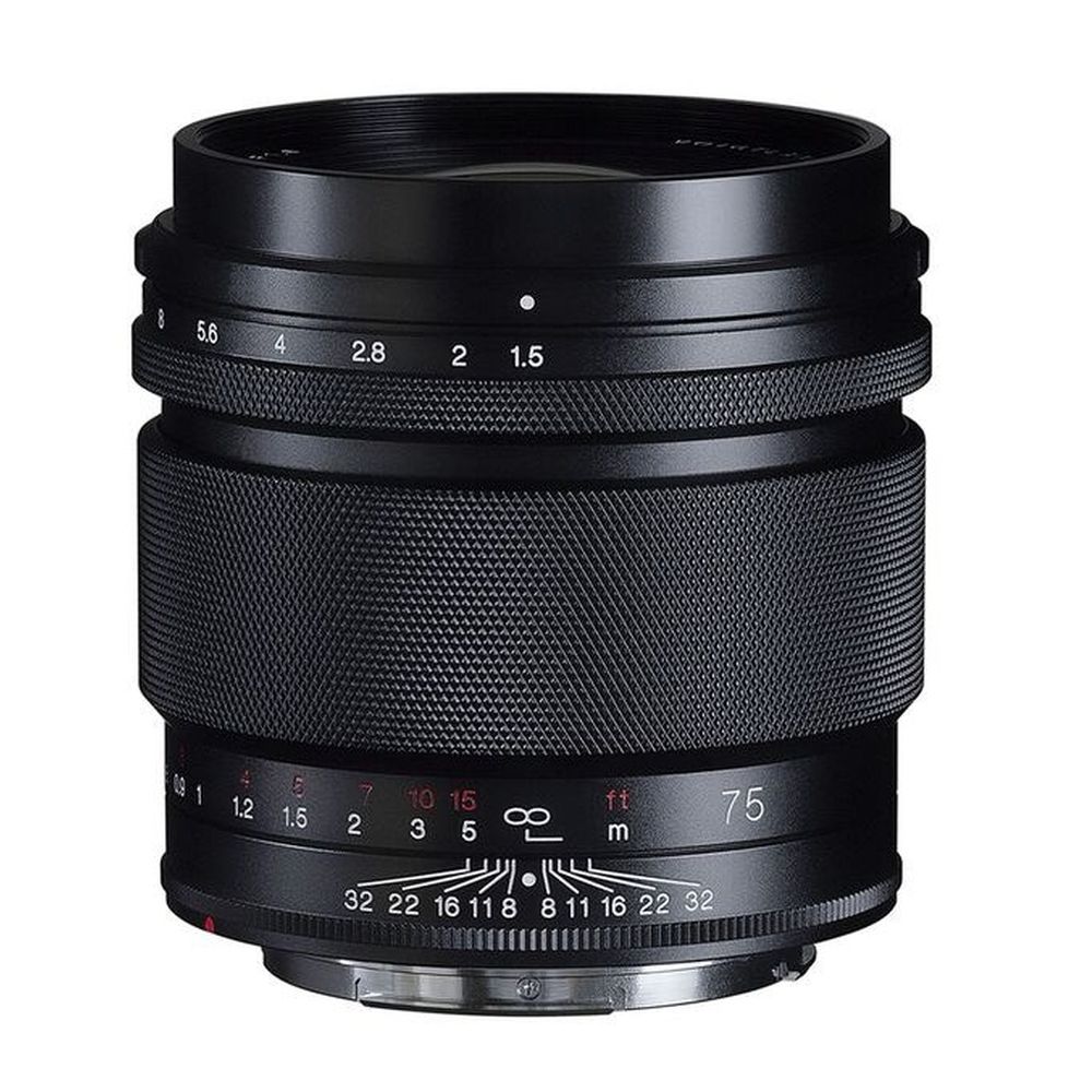 Voigtländer Nokton 1,5/75mm Canon RF-Mount asphärisch, schwarz