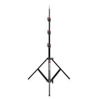 Shape Aluminium-Babyständer, quadratisches Bein, Schwarz, 12,9'