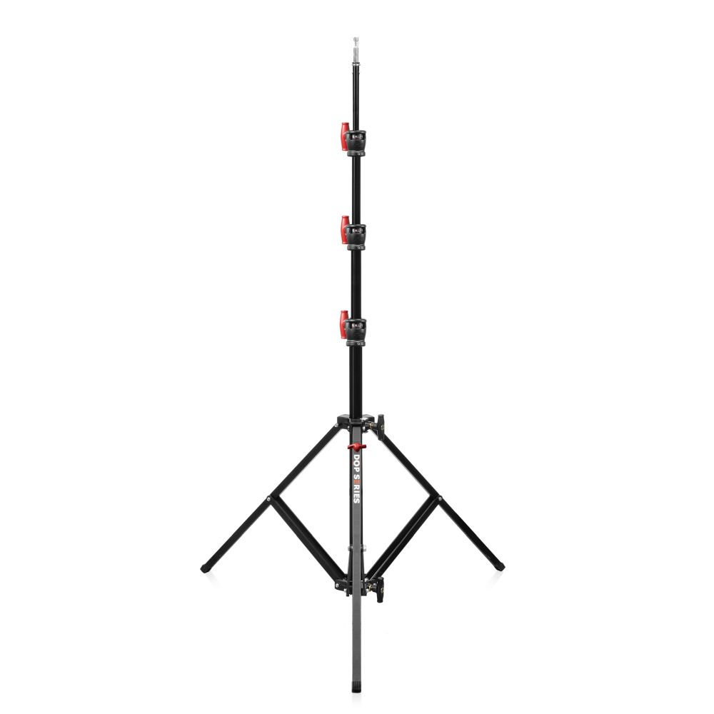 Shape Aluminium-Babyständer, quadratisches Bein, Schwarz, 12,9'