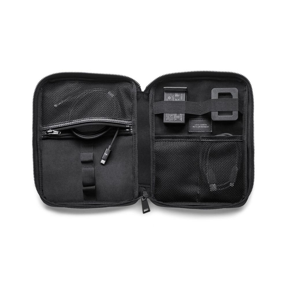 Leica 19674 Ausrüstungstasche, recycelter Stoff, schwarz