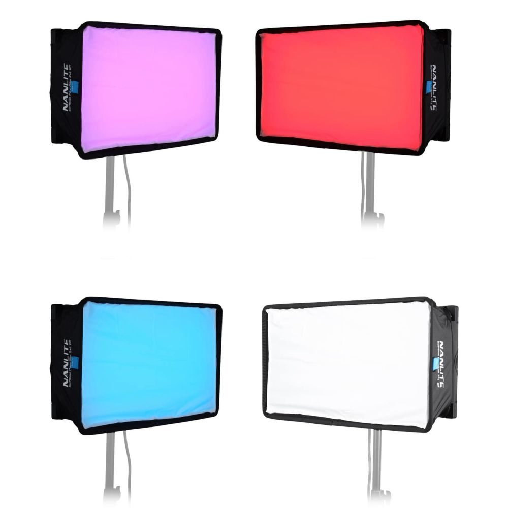 Nanlite Quick-Release-Softbox mit Wabe für PavoSlim 120B/120C