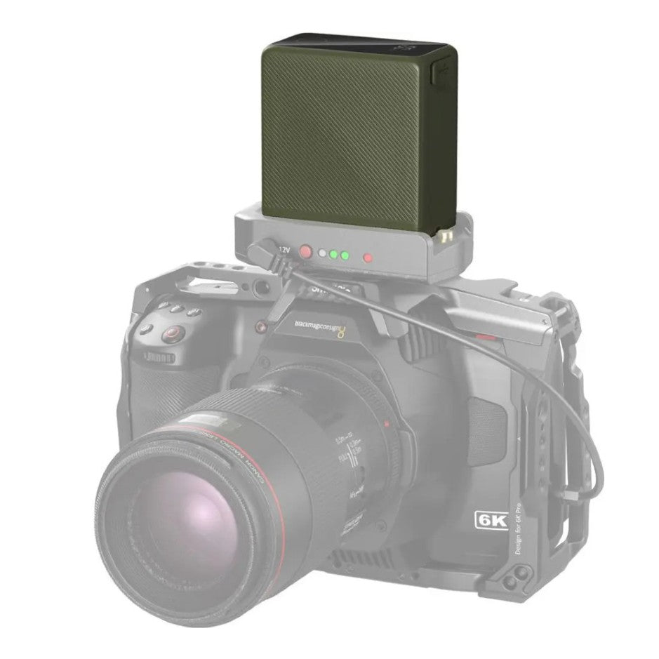 SmallRig 4577 NP-F970 USB-C Rechargeable Camera Battery, green