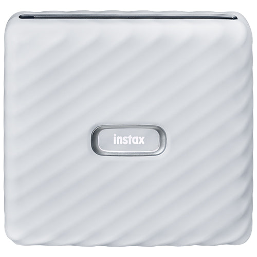 Fujifilm INSTAX PAL digital camera, Milky White + printer Link WIDE, Ash White