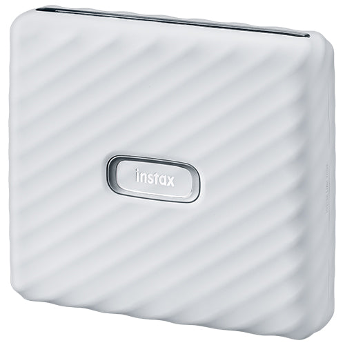 Fujifilm INSTAX PAL digital camera, Milky White + printer Link WIDE, Ash White