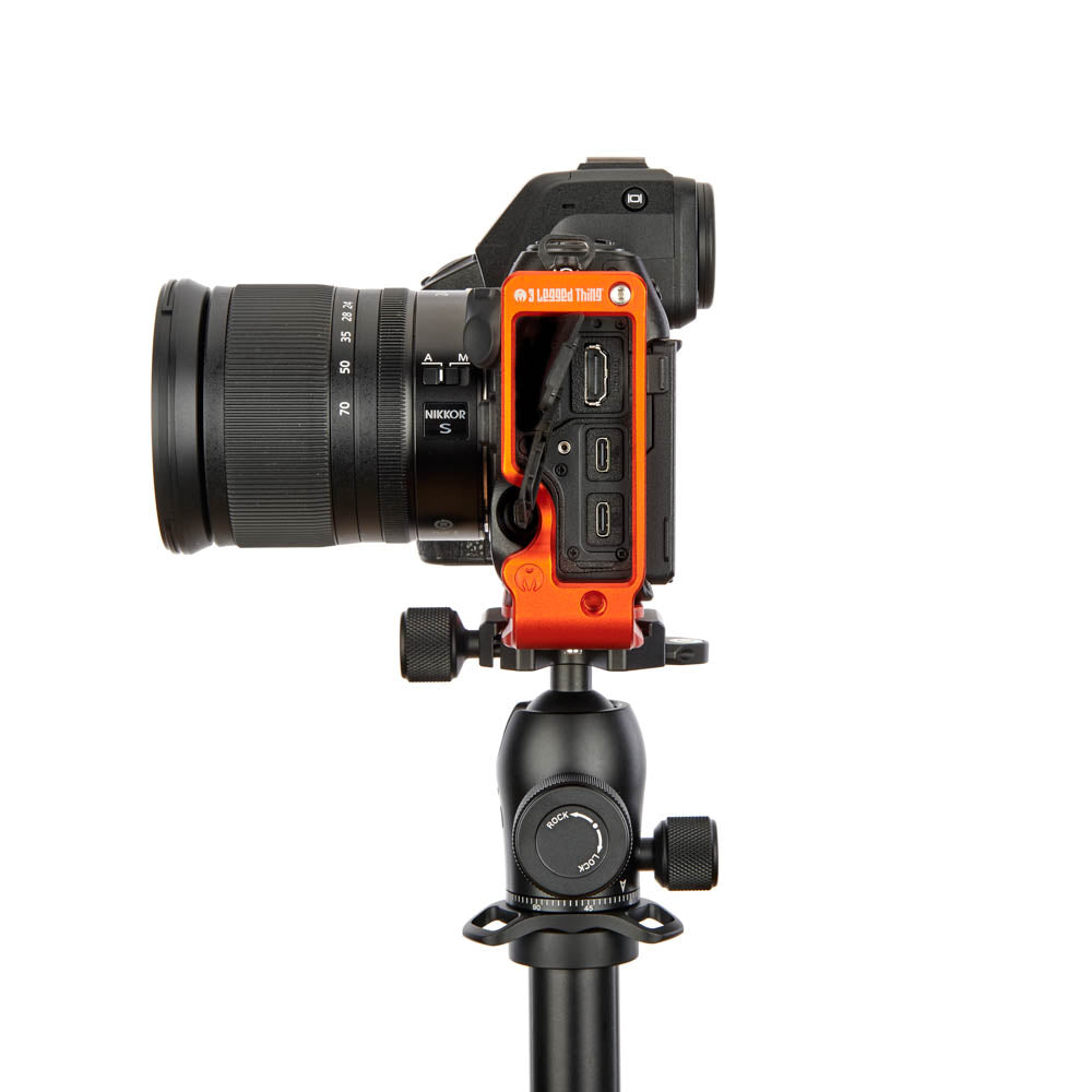 3 Legged Thing ZOOEY QD 110mm Arca L Bracket for Nikon Z8 Copper