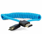 Kondor Blue Curled Mini HDMI to Full HDMI (12-24")