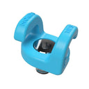 Kondor Blue Mondo Ties Cable management clips for cameras (1/4"-20) (10 Pack / Kondor Blue)