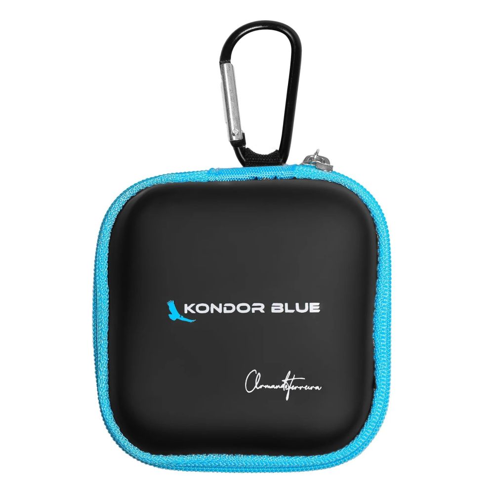 Kondor Blue Mondo Ties Cable management clips for cameras (1/4"-20) (10 Pack / Kondor Blue)