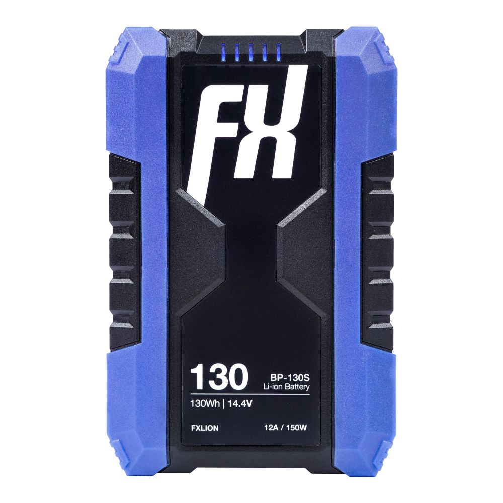 Fxlion Cool Black V-Mount Akku, 14.4V, 130Wh mit USB,D-Tap