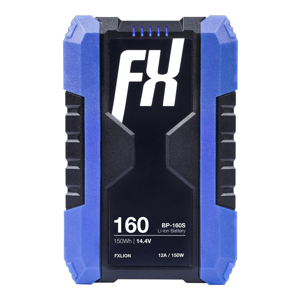 Fxlion Cool Black V-Mount Akku, 14,4V, 150Wh mit USB, D-Tap