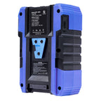 Fxlion Cool Black V-Mount Akku, 14,4V, 150Wh mit USB, D-Tap