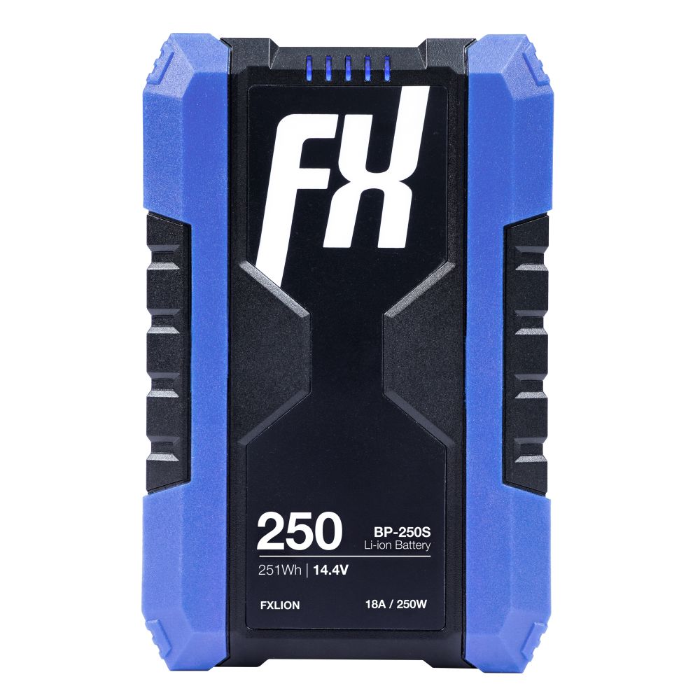 Fxlion Cool Black V-Mount Battery, 14.4V, 251Wh with USB, D-Tap