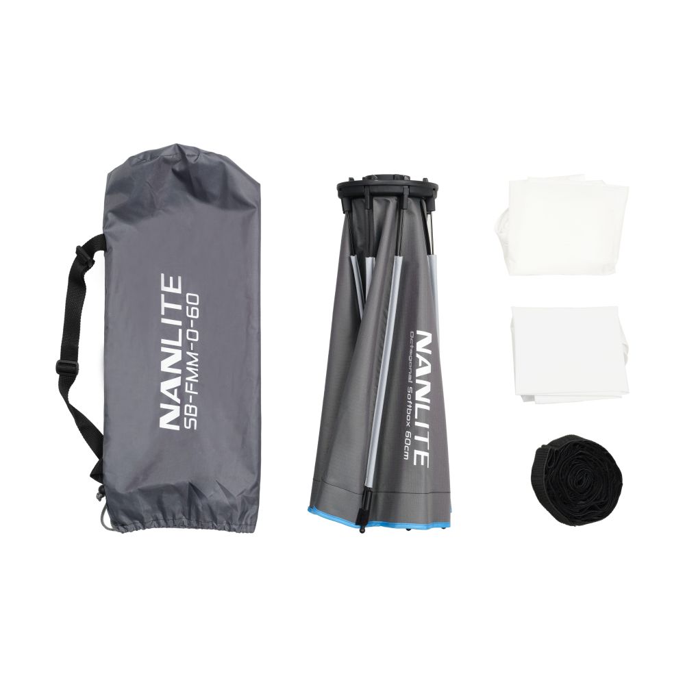 Nanlite Oktagonale Softbox 60cm mit FM Halterung