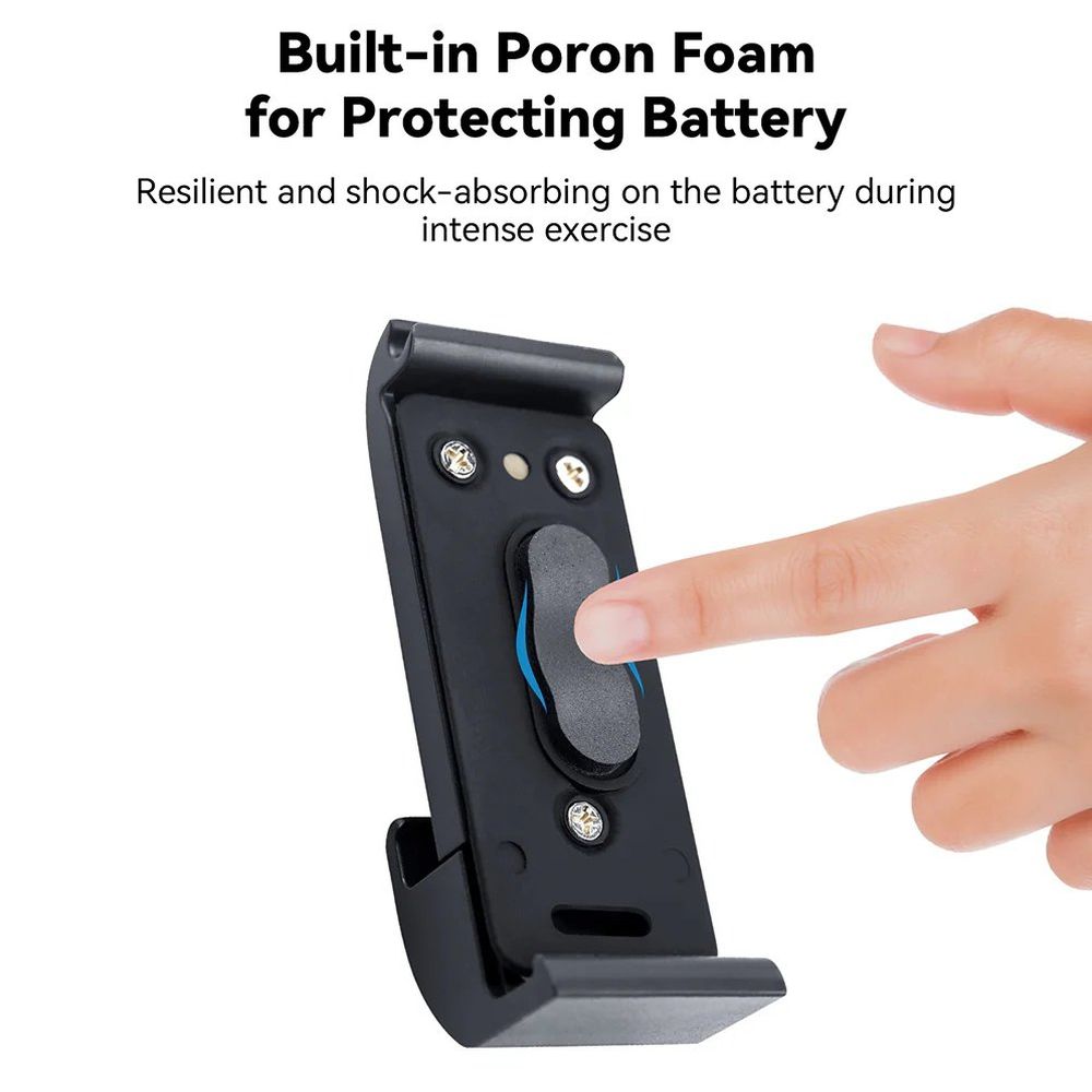 Telesin Battery cover with charging connector, waterproof
