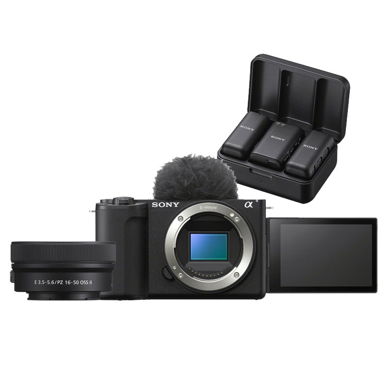Sony ZV-E10 II + 16-50mm II + ECM-W3 microphone