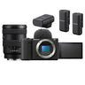 Sony ZV-E10 II + 16-55mm f/2.8 G + ECM-W3 microphone