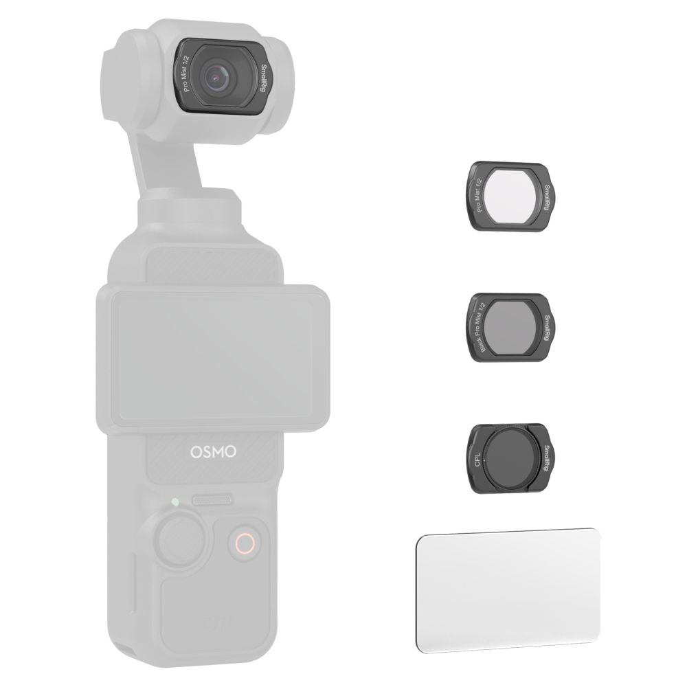 SmallRig Black / White Mist Filter & CPL Filter Set for DJI Osmo Pocket 3 4775