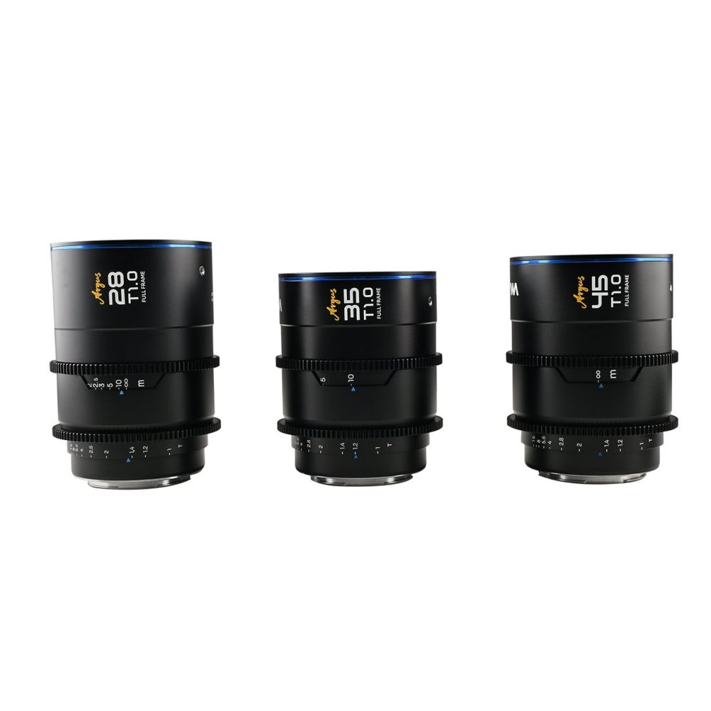 Laowa Argus FF Cine 3-Lens Bundle (28mm,35mm,45mm) Sony FE