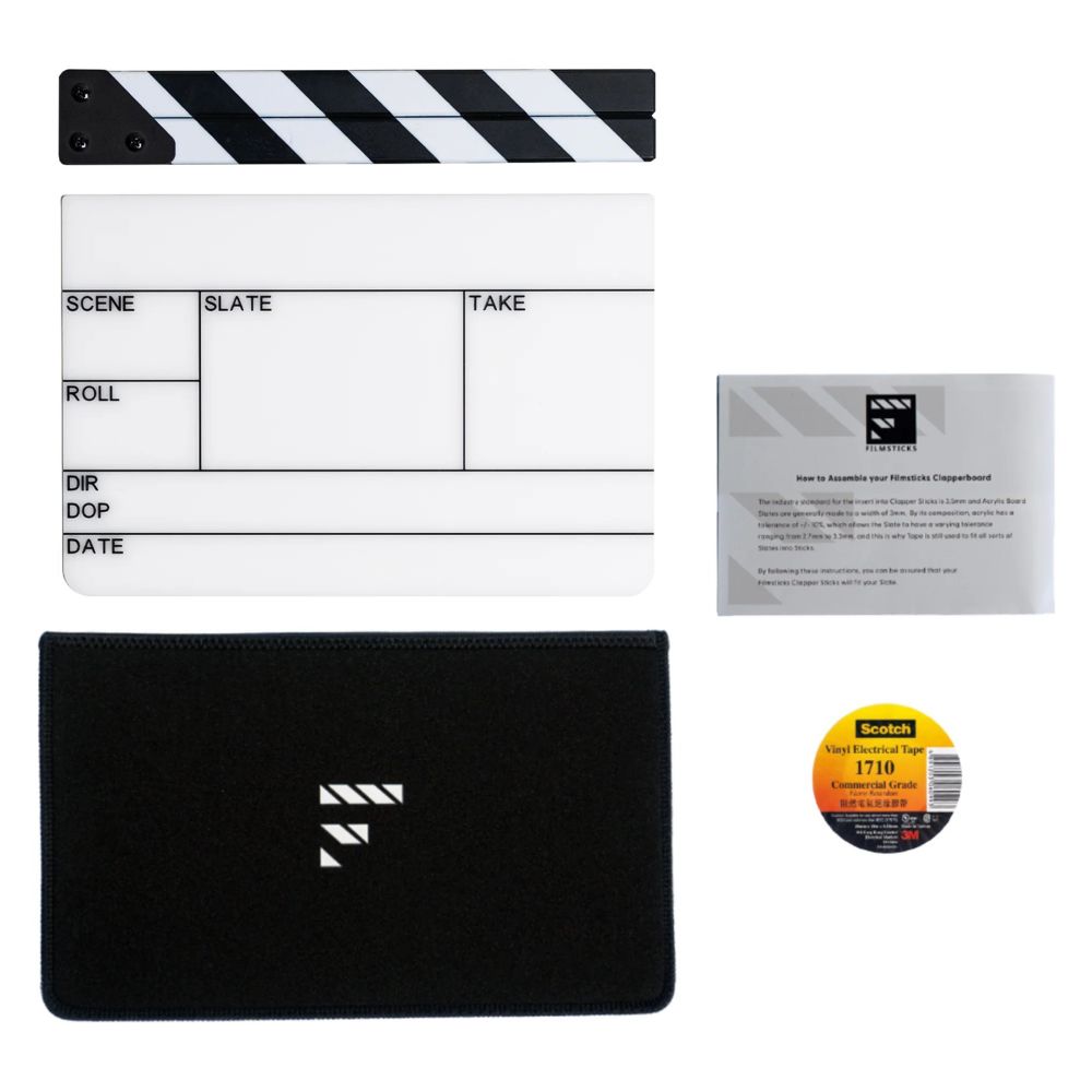 Filmsticks Clapperboard Kit Medium - EU Version FCBM-EU