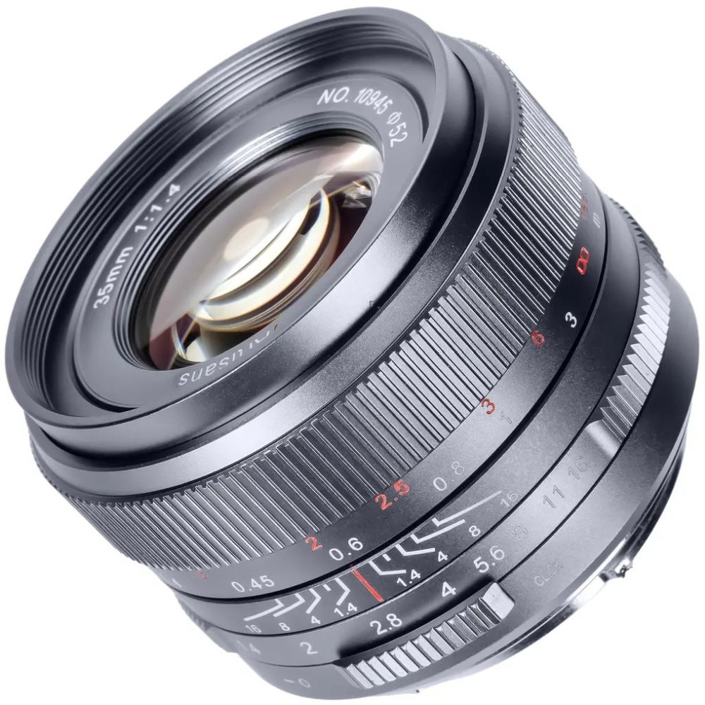 7Artisans 35mm f/1.4 Sony (E-mount) mark III FF Titanium Gray