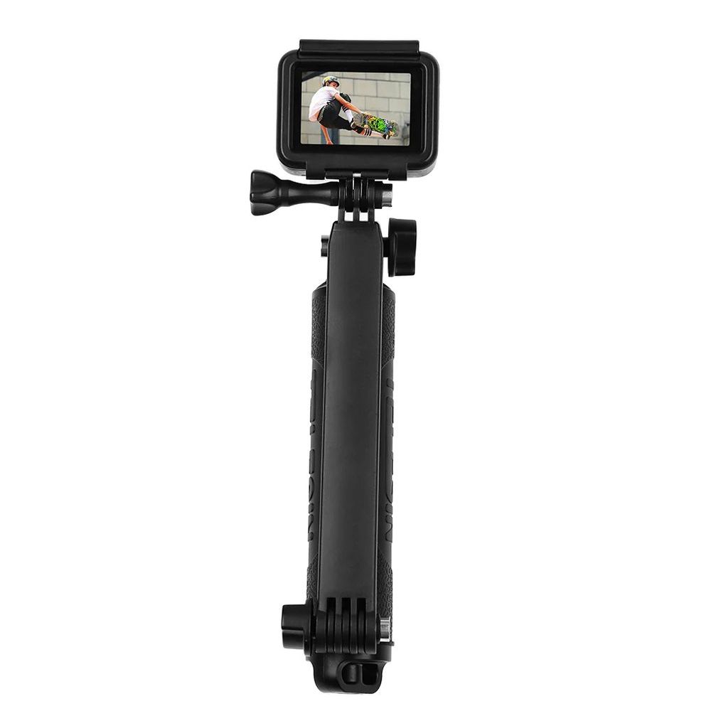 Telesin 3-Way Selfie Stick für GoPro mit Stativ und Wackelkopf