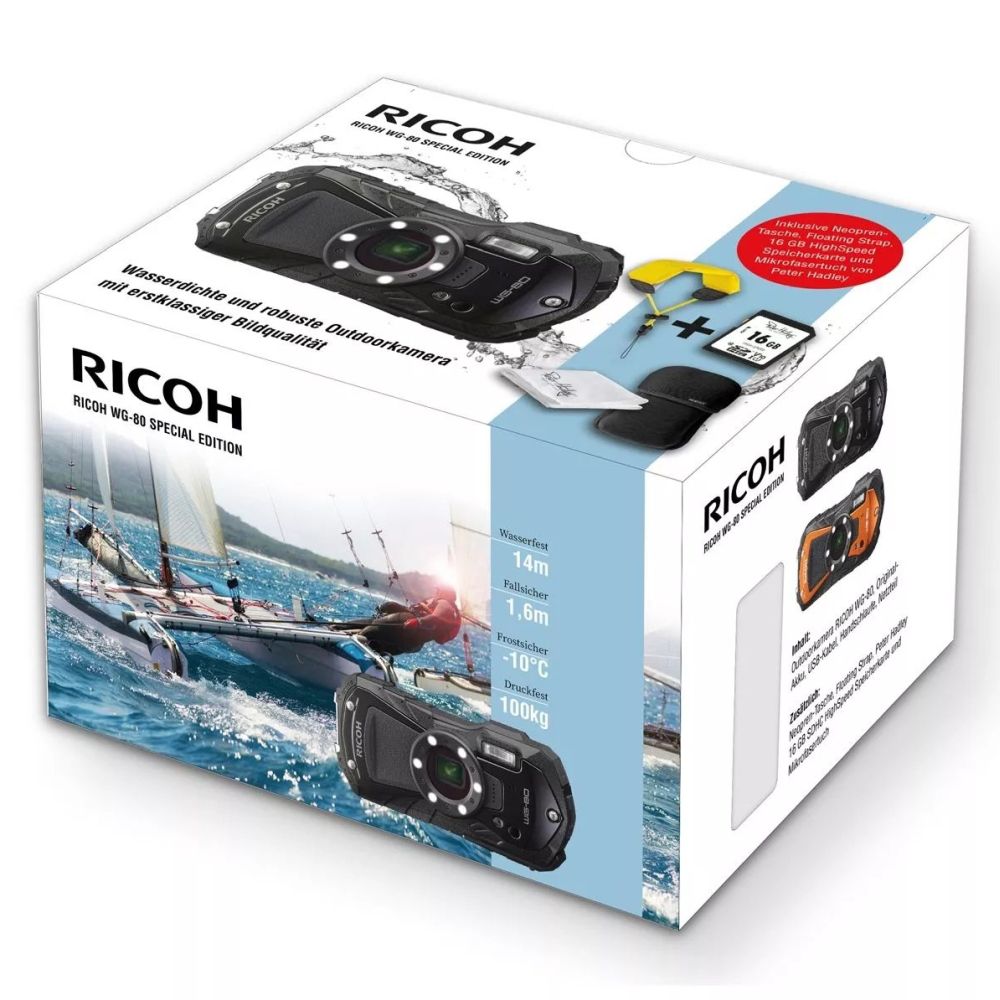 Ricoh WG-80 Special Edition with battery, black