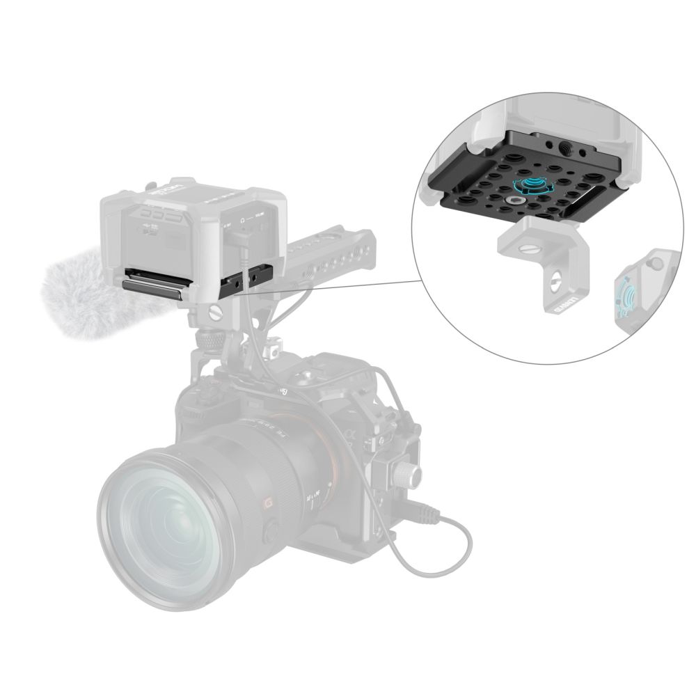 SmallRig Montageplatte für Zoom F3 MD4883