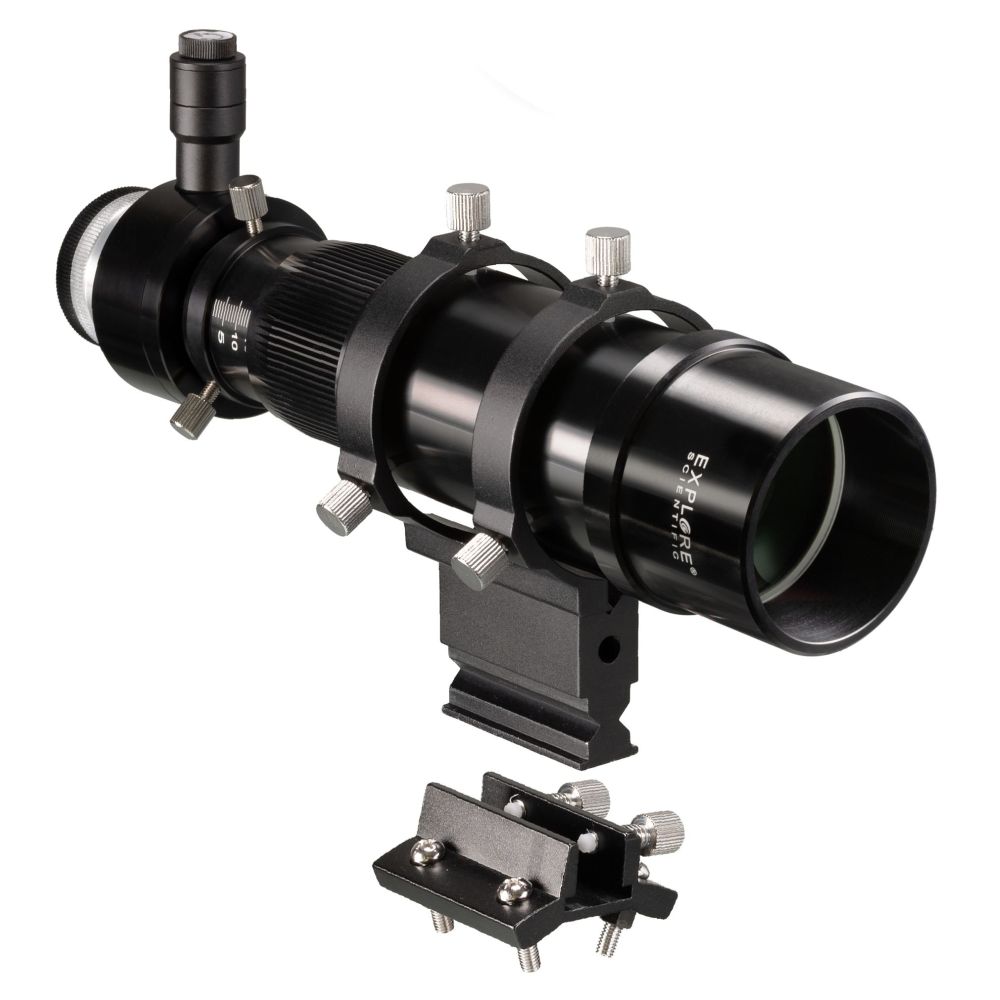 Explore Scientific 8x50 Viewfinder and Guider Scope with Helical Focuser 1.25/T2