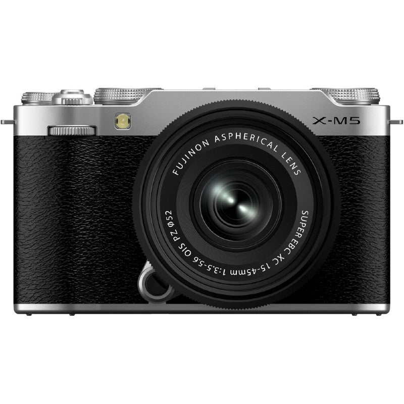 Fujifilm X-M5 Gehäuse silber + XC 15-45mm