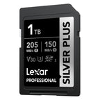 Lexar Silver Plus SD Card UHS-I V30 R205/W150 MB/s - 1TB