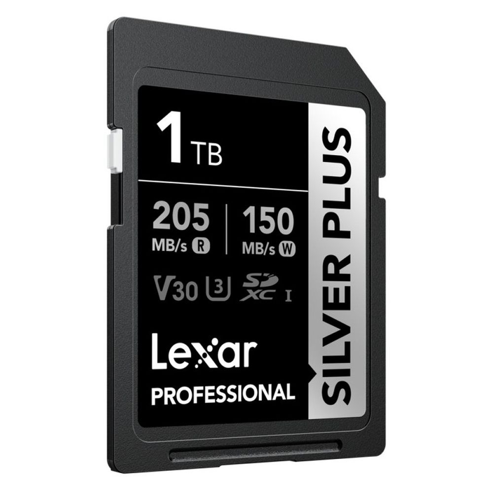 Lexar Silver Plus SD Card UHS-I V30 R205/W150 MB/s - 1TB