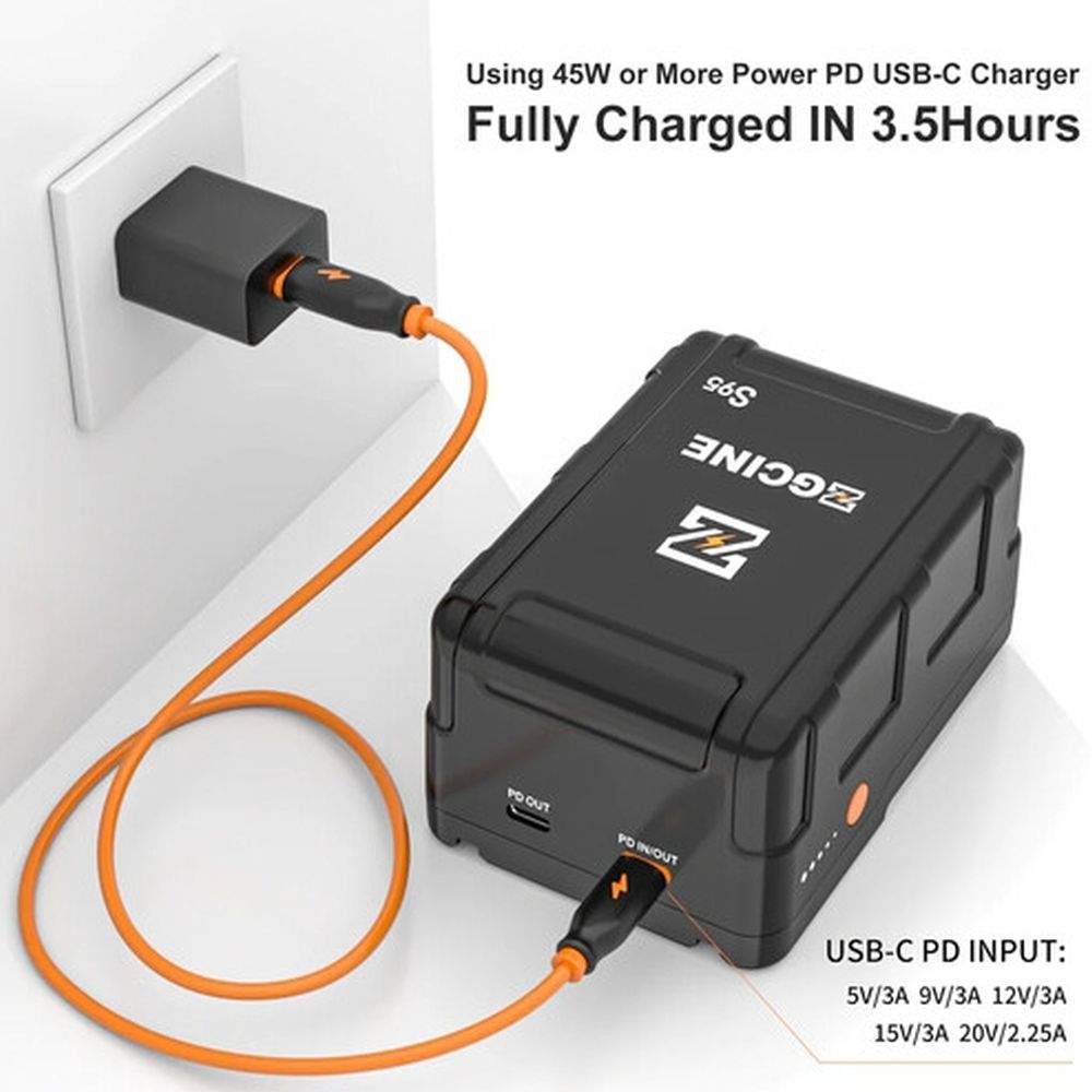 ZGCINE V-mount Battery 98Wh S-series