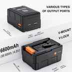 ZGCINE V-mount Battery 98Wh S-series