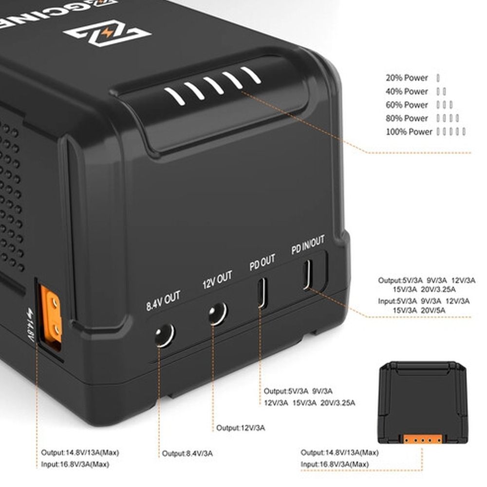 ZGCINE V-Mount Akku 200Wh S-Serie