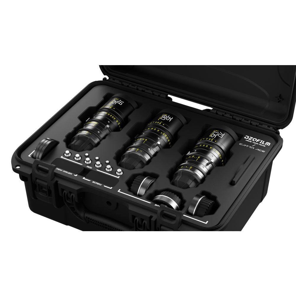 DZOFilm Catta ACE Bundles 18-35/35-80/70-135 T2.9 - PL/EF mount (black)