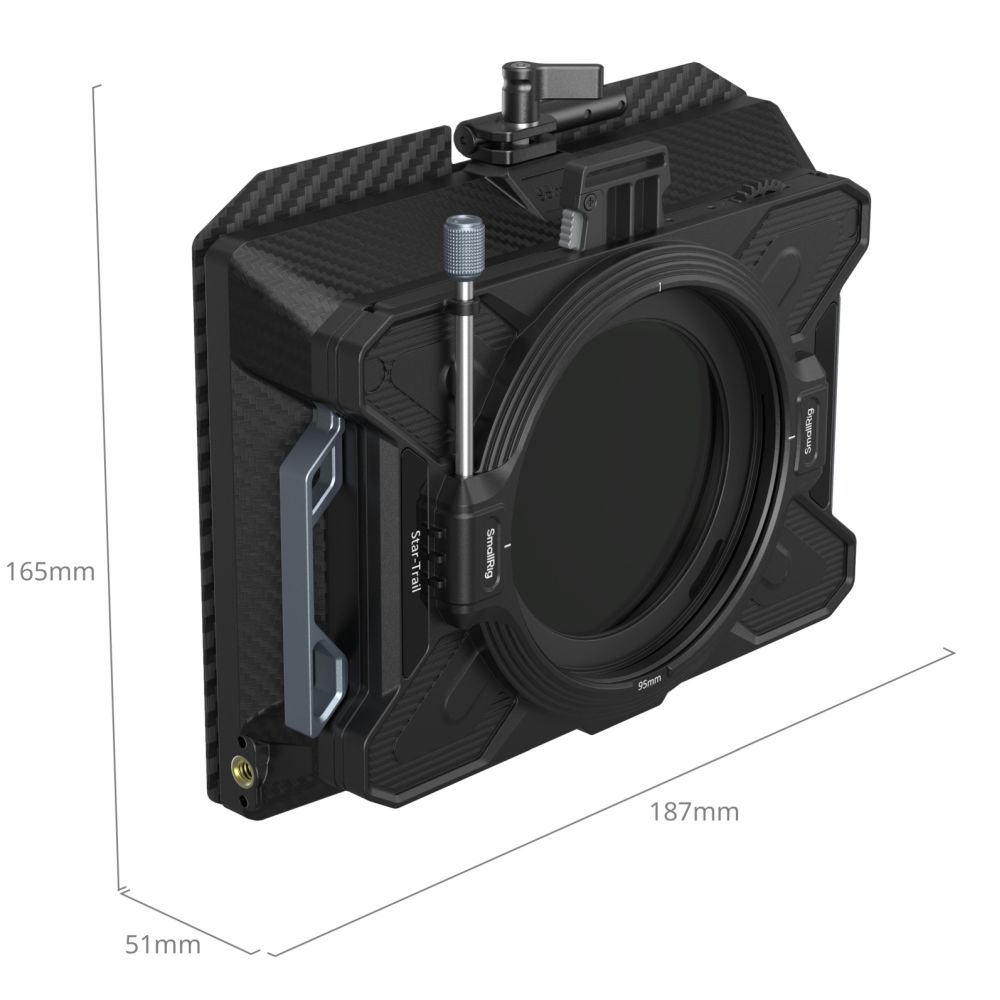 SmallRig 5011 Kit Matte Box con filtri CPL&VND